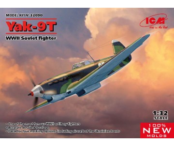 ICM 1/32 Yak-9T, WWII Soviet fighter