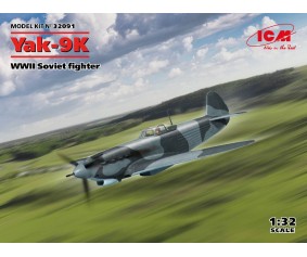 ICM 1/32 Yak-9K, WWII Soviet fighter ICM 1/32 Yak-9K, WWII Soviet fighter