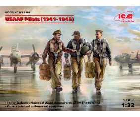 ICM 1/32 USAAF Pilots (1941-1945) (3 figures) ICM 1/32 USAAF Pilots (1941-1945) (3 figures)