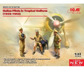 ICM 1/32 Italian Pilots in Tropical Uniform (1939-1943) ICM 1/32 Italian Pilots in Tropical Uniform (1939-1943)