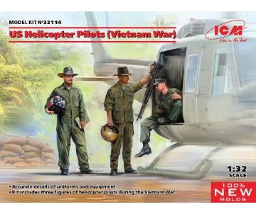 ICM 1/32 US Helicopter Pilots (Vietnam War)