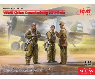 ICM 1/32 WWII China Guomindang AF Pilots