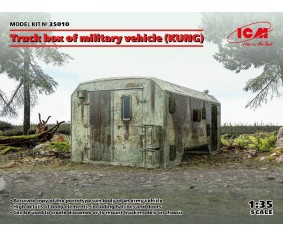 ICM 1/35 Truck box of military vehicle (KUNG)