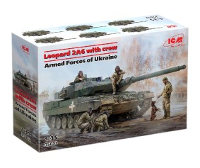 ICM 1/35 Leopard 2A6 of the Armed Forces of Ukraine with crew