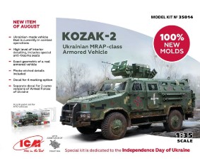 ICM 1/35 'Kozak-2', Ukrainian MRAP-class Armored Vehicle