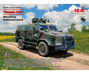 ICM 1/35 'Kozak-001' Ukrainian National Guard 