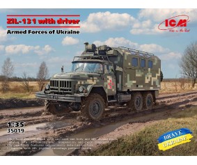 ICM 1/35 ZiL-131 of the Armed Forces of Ukraine with driver