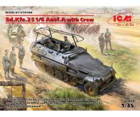 ICM 1/35 Sd.Kfz.251/6 Ausf.A with Crew
