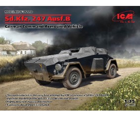 ICM 1/35 Sd.Kfz. 247 Ausf.B, German Command Armoured Vehicle