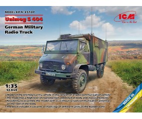 ICM 1/35 Unimog S 404, German Military Radio Truck 