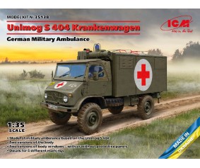 ICM 1/35 Unimog S 404, German Military Ambulance 