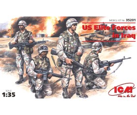 ICM 1/35 US Elite Forces in Iraq (4 figures - 4 soldiers)
