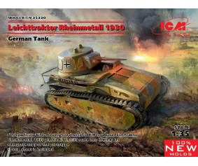 ICM 1/35 Leichttraktor Rheinmetall 1930, German Tank