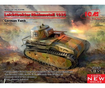ICM 1/35 Leichttraktor Rheinmetall 1930, German Tank
