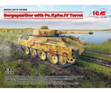 ICM 1/35 Bergepanther with Pz.Kpfw.IV Turret