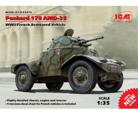 ICM 1/35 Panhard 178 AMD-35, WWII French Armoured Vehicle