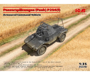 ICM 1/35 Panzerspähwagen (Funk) P204(f), Armoured Command Vehicle