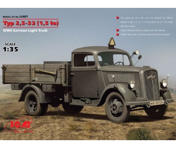 ICM 1/35 Typ 2,5-32 (1,5 to), WWII German Light Truck