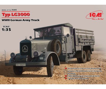 ICM 1/35 Typ LG3000, WWII German Army Truck