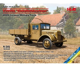 ICM 1/35 V3000S 'Einheitsfahrerhaus', WWII German Military Truck