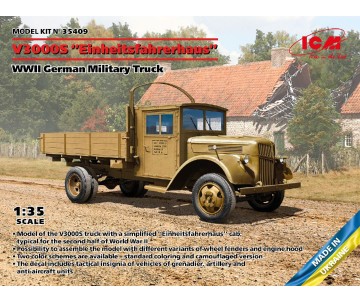 ICM 1/35 V3000S 'Einheitsfahrerhaus', WWII German Military Truck