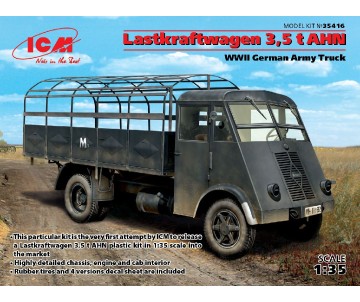 ICM 1/35 Lastkraftwagen 3,5 t AHN, WWII German Army Truck