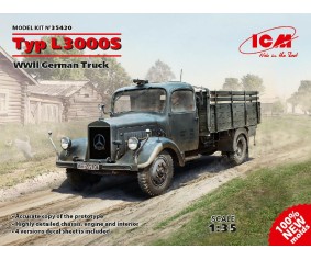 ICM 1/35 Typ L3000S, WWII German Truck