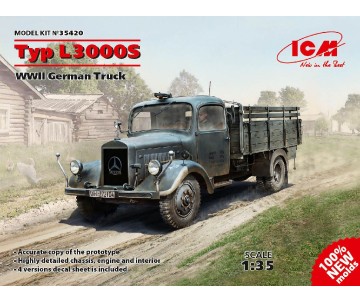 ICM 1/35 Typ L3000S, WWII German Truck