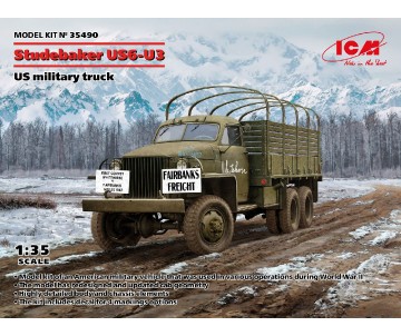 ICM 1/35 Studebaker US6-U3, US military truck