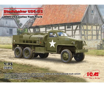 ICM 1/35 Studebaker US6-U5, WWII US Gasoline Tank Truck