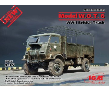 ICM 1/35 Model W.O.T. 6, WWII British Truck