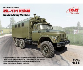 ICM 1/35 ZiL-131 KShM, Soviet Army Vehicle