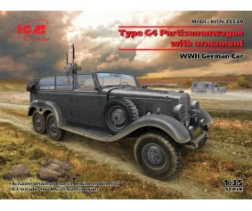 ICM 1/35 G4 with armament, WWII German Car ICM 1/35 G4 with armament, WWII German Car