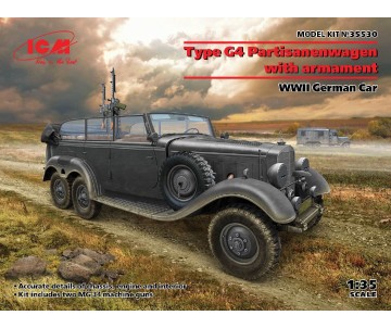ICM 1/35 G4 with armament, WWII German Car