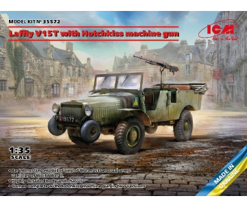 ICM 1/35 Laffly V15T with Hotchkiss machine gun