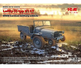 ICM 1/35 Laffly (f) typ V15T, WWII German military vehicle