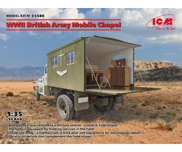 ICM 1/35 WWII British Army Mobile Chapel