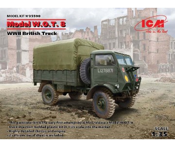 ICM 1/35 Model W.O.T. 8, WWII British Truck