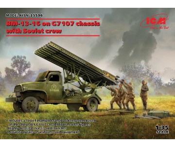 ICM 1/35 BM-13-16 on G7107 chassis with Soviet crew