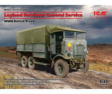 ICM 1/35 Leyland Retriever General Service, WWII British Truck