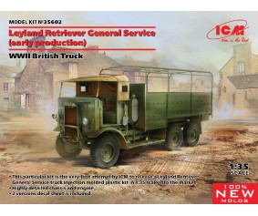 ICM 1/35 Leyland Retriever General Service (early production), WWII British Truck