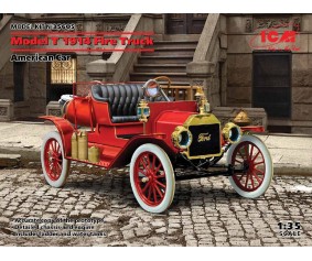 ICM 1/35 Model T 1914 Fire Truck with Crew