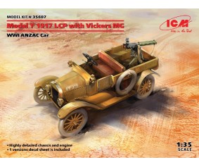 ICM 1/35 Model T 1917 LCP with Vickers MG, WWI ANZAC Car