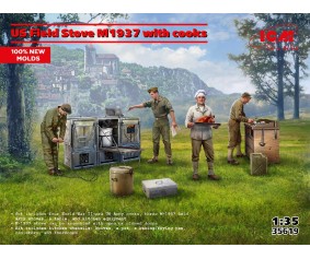 ICM 1/35 US Field Stove M1937 with cooks