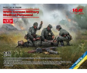 ICM 1/35 WWII German Military Medical Personnel