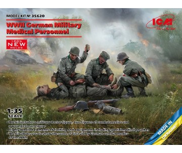 ICM 1/35 WWII German Military Medical Personnel