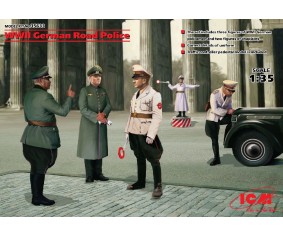 ICM 1/35 WWII German Road Police (5 figures)