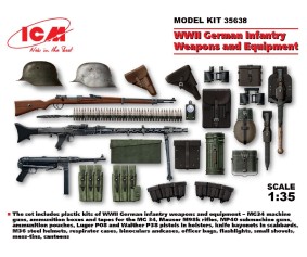 ICM 1/35 WWII German Infantry Weapons & Equipment  