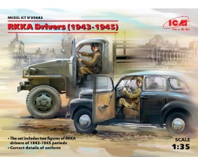 ICM 1/35 RKKA Drivers (1943-1945) (2 figures)