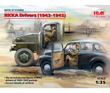 ICM 1/35 RKKA Drivers (1943-1945) (2 figures)